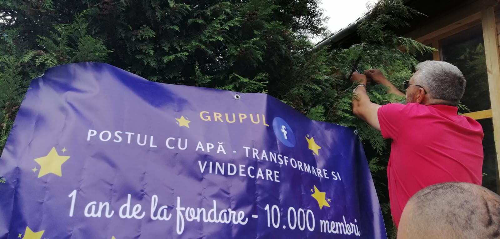 Aniversarea a unui an de la fondarea grupului